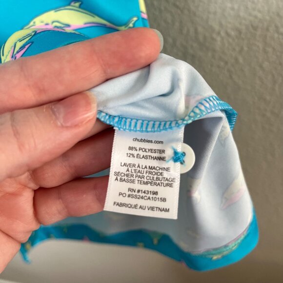 Chubbies Mens Flying Dolphins Performance Polo Shirt 2.0 size Small - Picture 8 of 10